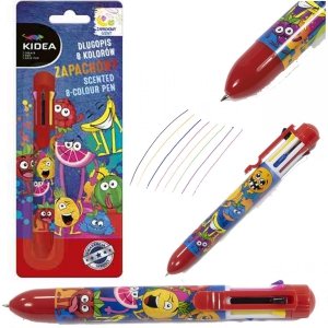 Długopis Zapachowy 8 Kolorów Kidea Automatyczny [D8ZKA]
