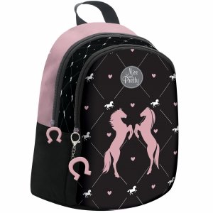 PLECAK WYCIECZKOWY KONIE PLECACZEK PRZEDSZKOLNY DZIEWCZĘCY Z KONIEM HORSE