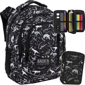 Plecak grow with me Backup dla Chłopaka komplet Dinozaury [PLB4R114]
