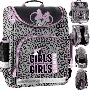 Szkolny Dziewczęcy Tornister Paso Myszka Mini Minnie [DM22AA-524]