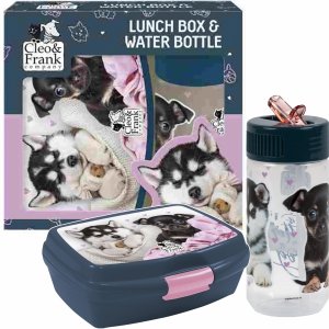 ZESTAW ŚNIADANIOWY BIDON ŚNIADANIÓWKA PIES PIESKI DERFORM KANAPNIK