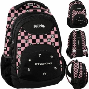 SZACHOWNICA PLECAK SZKOLNY BeUniq MŁODZIEŻOWY DLA DZIEWCZYNY 