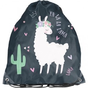 Worek na Strój gimnastyczny w-f Lama Obuwie Kapcie z Lamą [PP23LA-712]