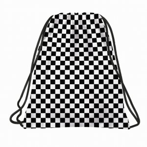 BACKUP WOREK NA OBUWIE KAPCIE BUTY W-F DLA UCZNIÓW SZKOLNY SZACHOWNICA