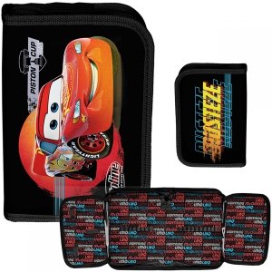 McQueen Zygzak Piórnik dla Uczniów z Autem Cars [DC23CC-P001BW]