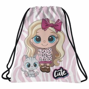 WOREK NA OBUWIE WF KAPCIE DO SZKOŁY DERFORM DLA DZIEWCZYNEK