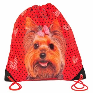 WOREK GIMNASTYCZNY W-F z PIESKIEM PSEM PIES PIESEK YORK [13A-712B]