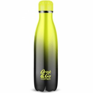 Butelka Termiczna Stalowa Kubek Termiczny Termos Bidon 500ml Lemon [Z04510]