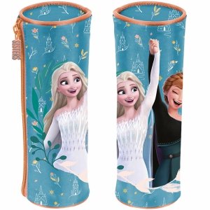 KRAINA LODU Piórnik FROZEN Tuba Okrągły Szkolny Paso dla Dziewczynek Podstawówki