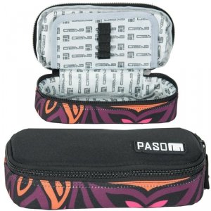 Piórnik Szkolny Młodzieżowy Etui w Kwiaty dla Dziewczyny