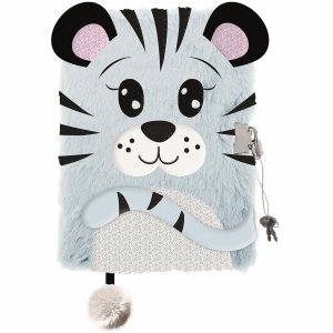 TYGRYSEK Pluszowy Pamiętnik St.Majewski Włochacz Dziewczęcy 3d Tiger [57757]