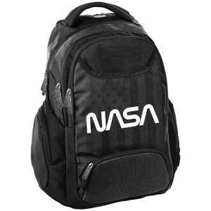 Plecak Szkolny Czarny Beuniq Młodzieżowy NASA [BU23NA-2908]