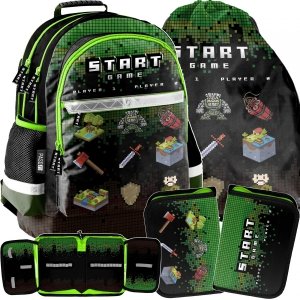 Gry Szkolny Plecak Game Minecraft dla Chłopaków Paso [PP22CR-116]