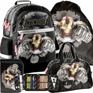 Szkolny Plecak Avengers dla Uczniów do 1 klasy Iron Man [AV22II-116]