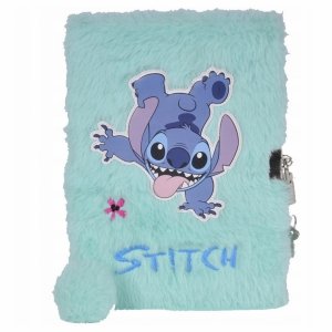 PLUSZOWY PAMIĘTNIK STICH DZIEWCZĘCY DZIECIĘCY STITCH  WŁOCHACZ NA KŁÓDKĘ