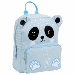PANDA PLECACZEK PLECAK PRZEDSZKOLNY NA WYCIECZKI z MISIEM BAWEŁNIANY