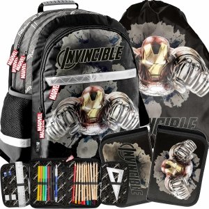 Iron Man Plecak Szkolny Avengers dla Ucznia do 1 klasy [AV22II-116]