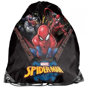 Spider Man Sportowy Worek Marvel Dziecięcy na Obuwie Paso [SP22NN-712]