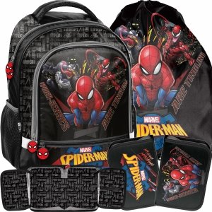 Szkolny  Plecak Spider Man dla Chłopaków do podstawówki [SP22NN-260]