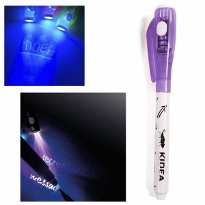 Długopis Szpiegowski z Lampką UV LED Latarka Kidea Fioletowy [SDKAD]