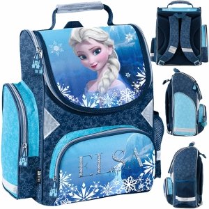 Frozen Tornister Szkolny KRAINA LODU dla Dziewczynek do klas 1-4 Podstawówki Paso