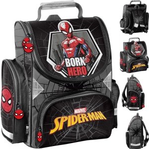 Spider-Man Tornister dla Chłopaków do 1 Klasy Paso do Szkoły [SP21GS-525]