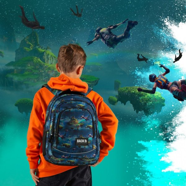 FORTNITE BACKUP PLECAK SZKOLNY GRY GAME DLA CHŁOPAKA DERFORM