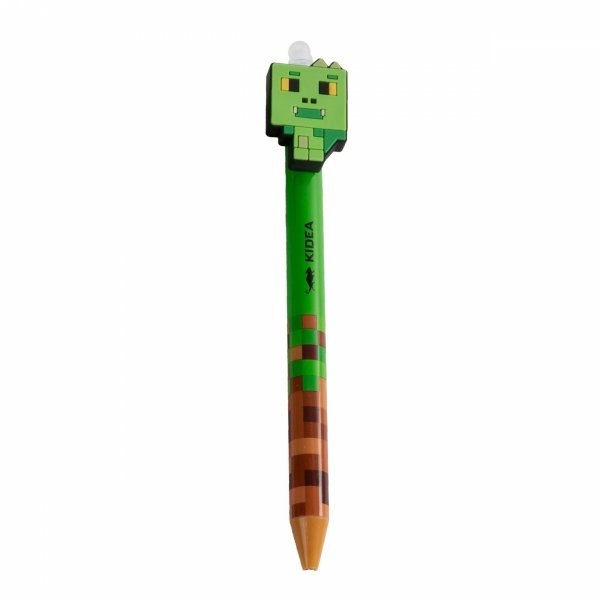 4 szt. WYMAZYWALNY DŁUGOPIS KOMPLET MINECRAFT KIDEA PIKSELE GAMING GAMER