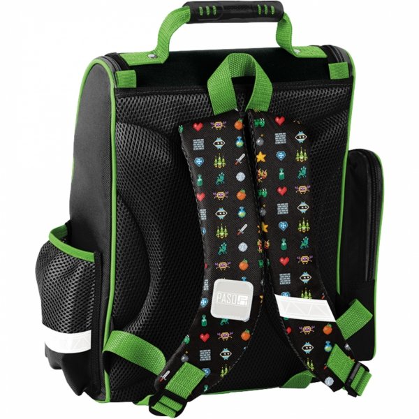 Duży zestaw Gaming Tornister do Szkoły do 1 klasy Level up [BR-984-3]