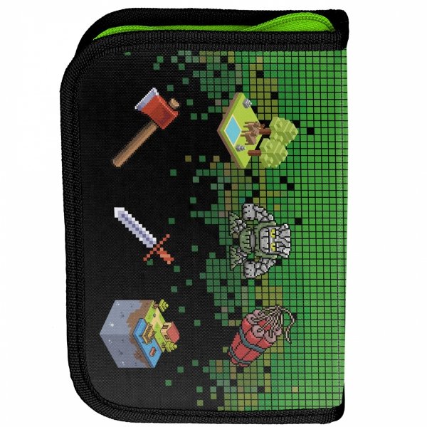 Szkolny Tornister do Podstawówki Piksele Minecraft Gra [PP23CR-525]