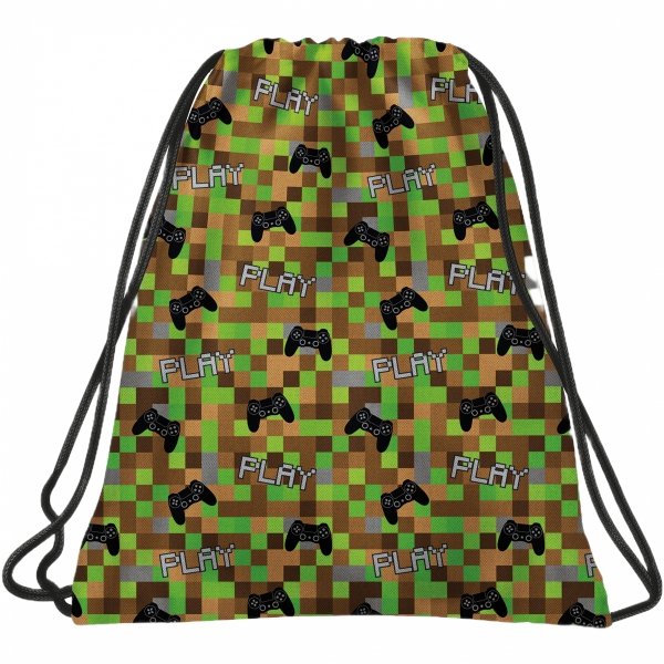 WOREK NA OBUWIE BACKUP KAPCIE BUTY W-F z PADEM DLA UCZNIÓW SZKOLNY GAME PAD