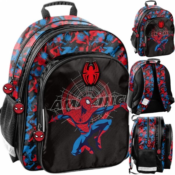 PLECAK SPIDERMAN SZKOLNY DLA CHŁOPAKA DO 1 KLASY SZKOŁY PODSTAWOWEJ MARVEL