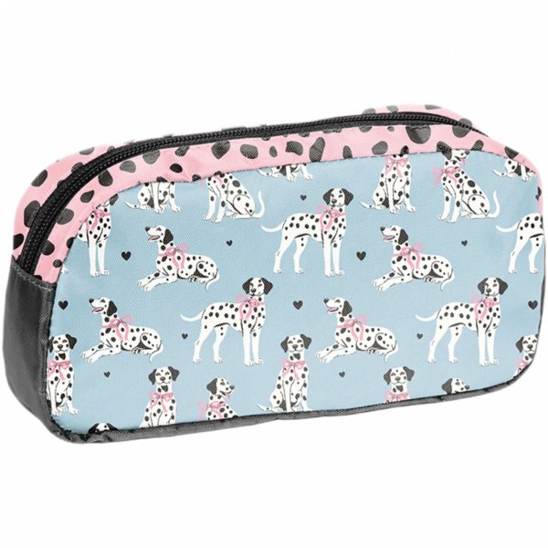 SASZETKA PIESKI PIÓRNIK SZKOLNY DO PODSTAWÓWKI DLA DZIEWCZYNEK Z PIESKAMI