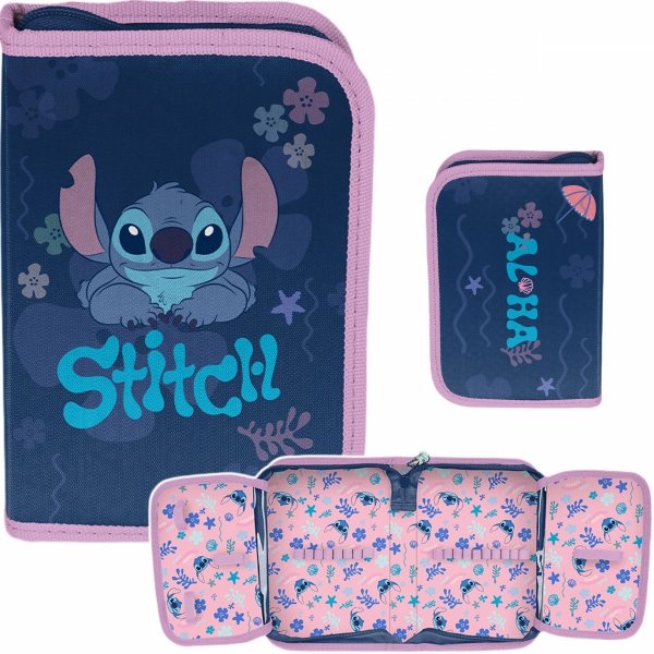 PIÓRNIK SZKOLNY STICH DO PODSTAWÓWKI DLA DZIEWCZYNEK DO 1 KLASY LILO STITCH