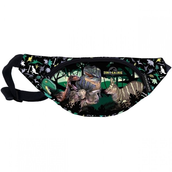 Nerka Saszetka Torebka na Pas Dinozaury Torba Biodrówka [TBNDN15]