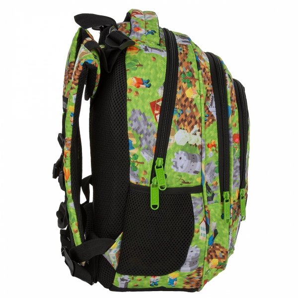 GAMER GAMING MINECRAFT PLECAK CHŁOPIĘCY BACKUP DO PODSTAWÓWKI ZESTAW 5el