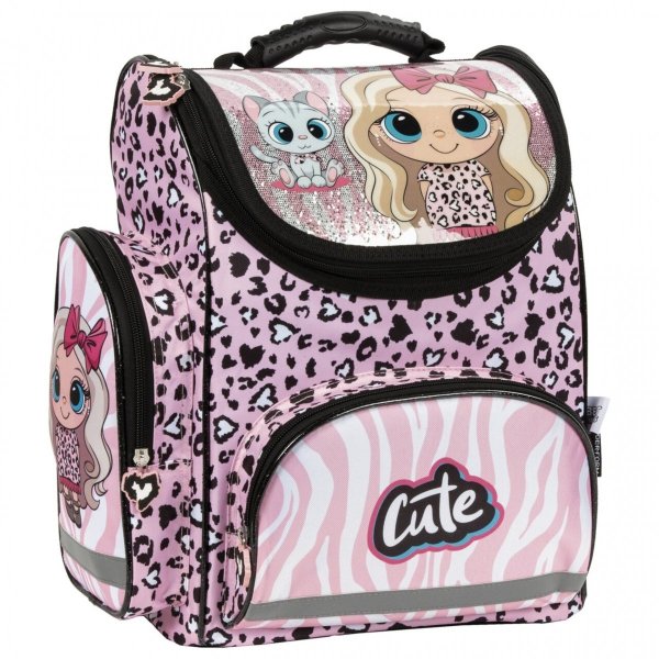 3ele.zestaw Tornister dla uczennic Szkoły Podstawowej [TEMBBF10]