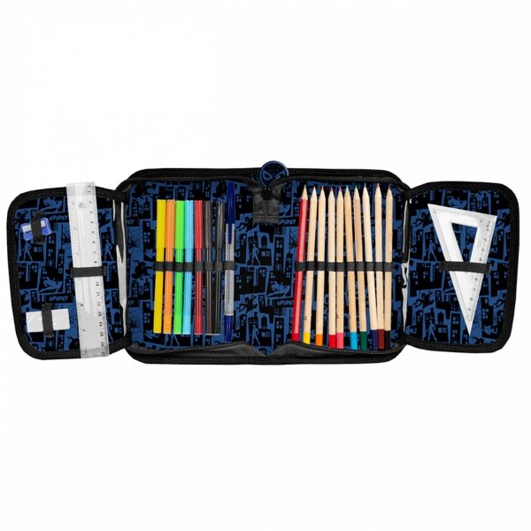 TORNISTER SPIDER-MAN SZKOLNY DO 1 KLASY PODSTAWÓWKI DLA CHŁOPAKA ZESTAW 5el