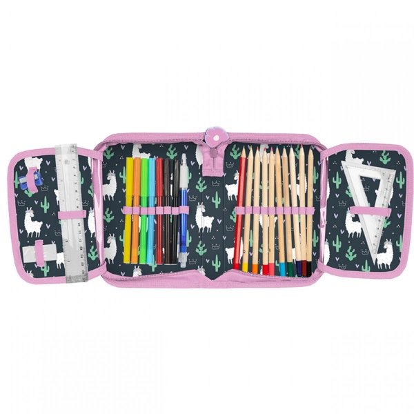 Plecak Lama Szkolny dla Dziewczynek do 1 klasy zestaw [PP23LA-260]