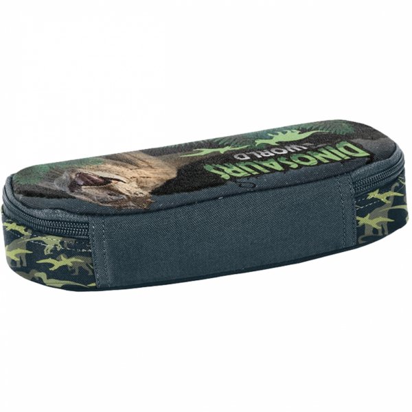 DINOZAURY PIÓRNIK SZKOLNY Z KLAPKĄ DO PODSTAWÓWKI DLA CHŁOPAKA TYRANOZAUR