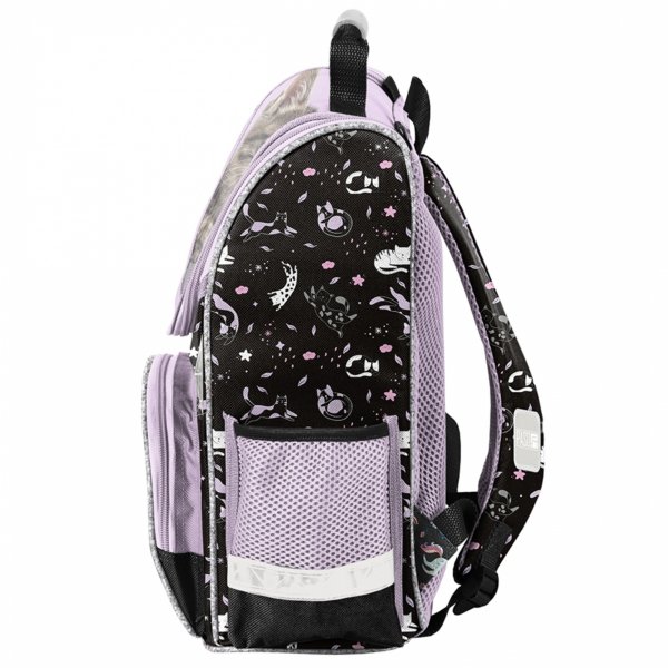 TORNISTER KOT DZIEWCZĘCY SZKOLNY Z KOTEM DO 1 KLASY KOTEK KOMPLET 5w1 CATS