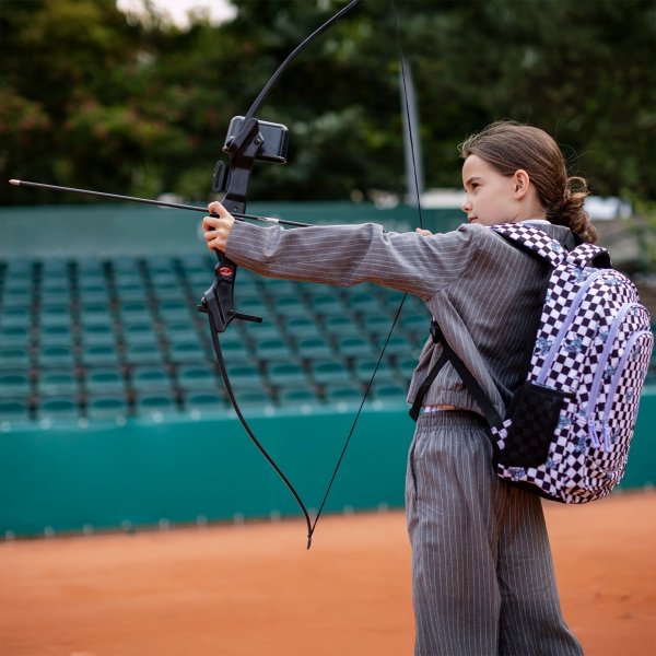 PLECAK BACKUP SZKOLNY MŁODZIEŻOWY 3 kom. SZACHOWNICA FUZZ ZESTAW 3w1