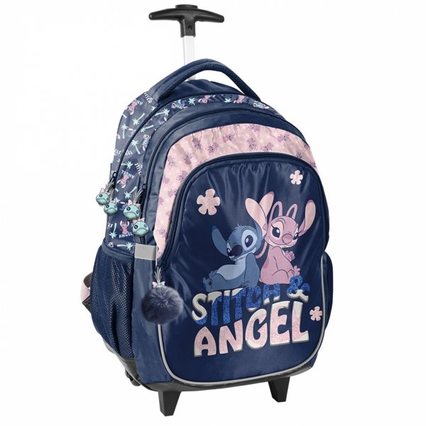 PLECAK STITCH NA KÓŁKACH SZKOLNY DO 1 KLASY LILO i STICH ZESTAW 3w1 PASO