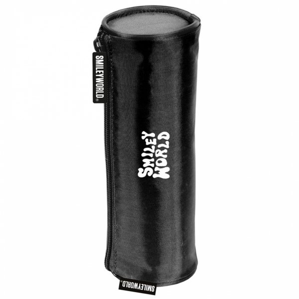 TUBA PIÓRNIK SMILEY SZKOLNY DLA UCZNIÓW CZARNY BUŹKI EMITIKONY PASO EMOTKI