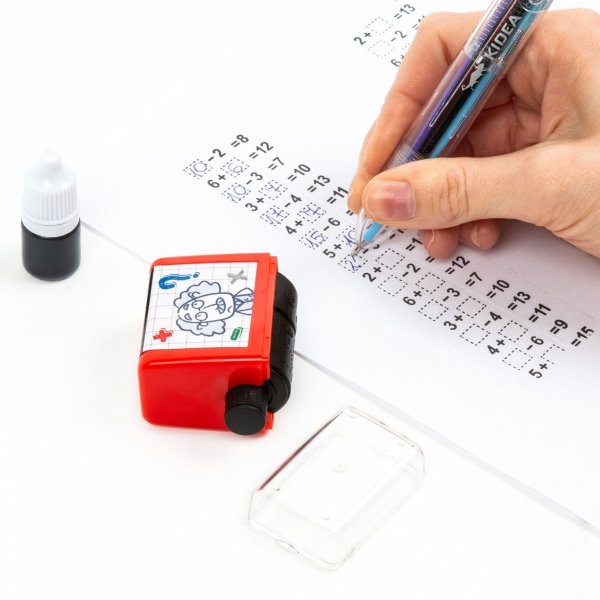 NIEWIADOME DRUKARKA MATEMATYCZNA DLA DZIECKA DO NAUKI PIECZĄTKI KIDEA