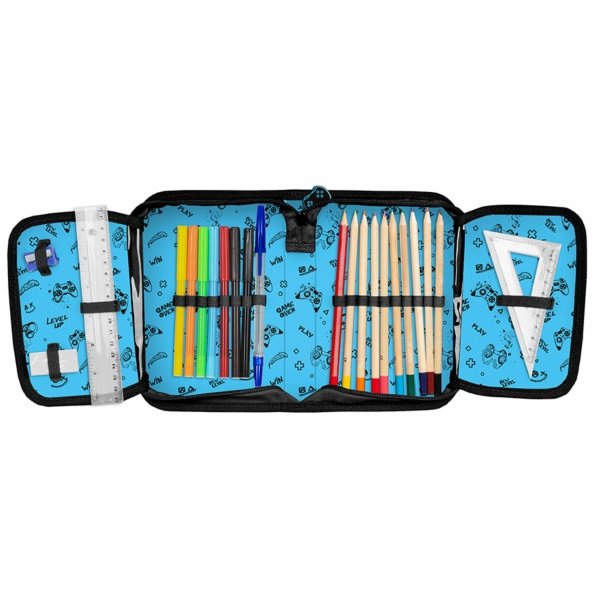 GAMEPAD PIÓRNIK Z WYPOSAŻENIEM DO PODSTAWÓWKI DLA CHŁOPAKA GAMING SZKOLNY