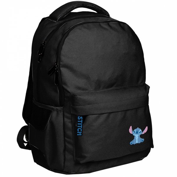 PLECAK STITCH CZARNY BEUNIQ MŁODZIEŻOWY SZKOLNY ZESTAW 3w1 LILO I STICH