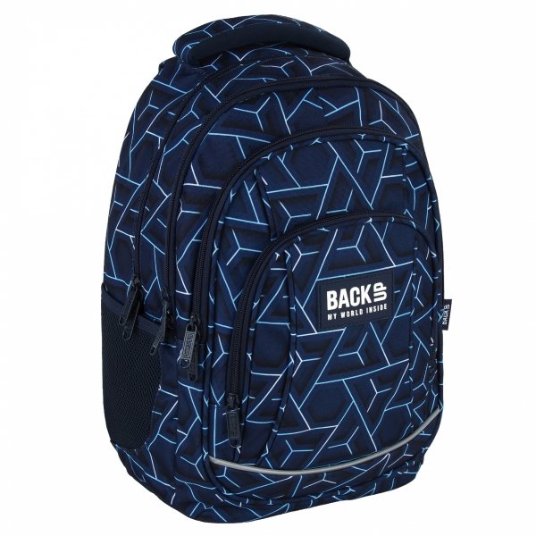 PLECAK BACKUP SZKOLNY MŁODZIEŻOWY DLA CHŁOPAKÓW 4 kom. ION KOMPLET 5w1