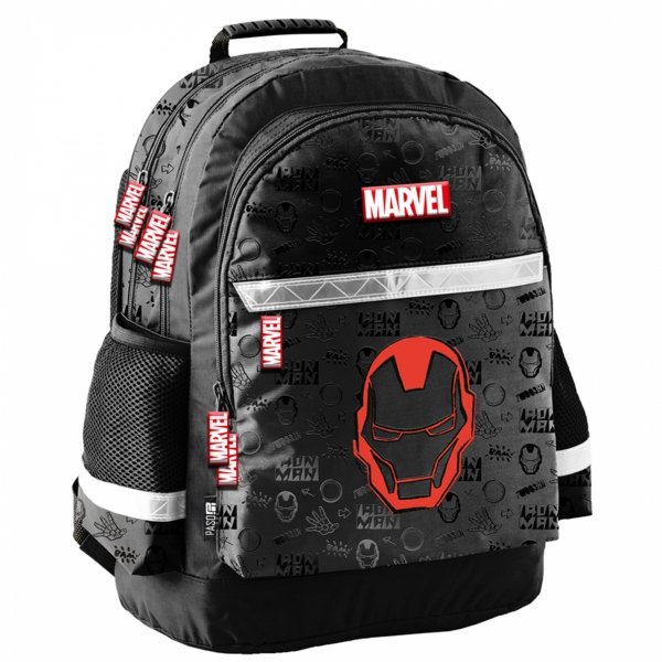 PLECAK IRON MAN SZKOLNY AVENGERS PODSTAWÓWKI DLA CHŁOPAKA ZESTAW 5w1 PASO
