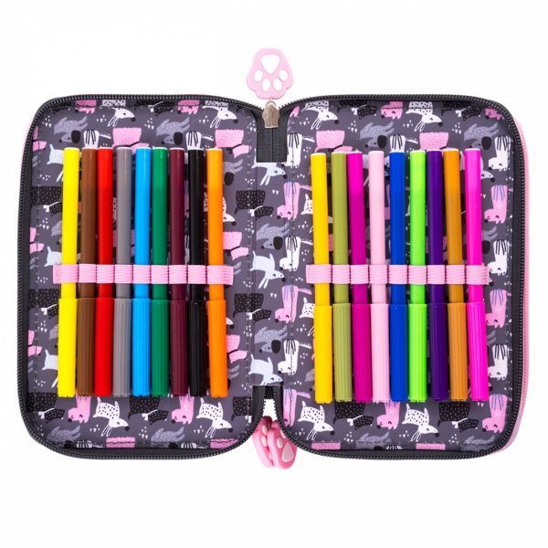 PIESKI PIÓRNIK z WYPOSAŻENIEM SZKOLNY DZIEWCZĘCY 3 KOMOROWY MAJEWSKI DOG